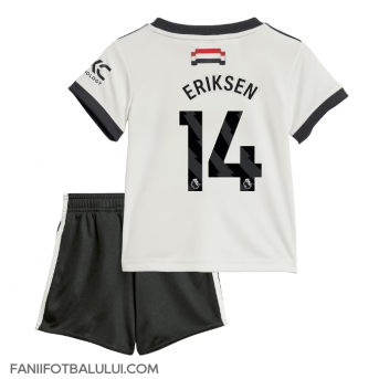 Manchester United Christian Eriksen #14 Echipament de Fotbal Replică 2024-25 Copii Treilea (+ Șorturi)